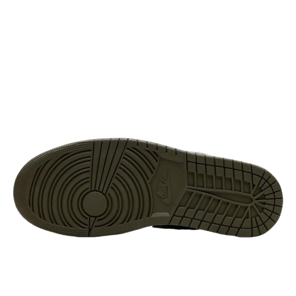 Chaussures  1 Low Black Toe Medium Olive 4/6