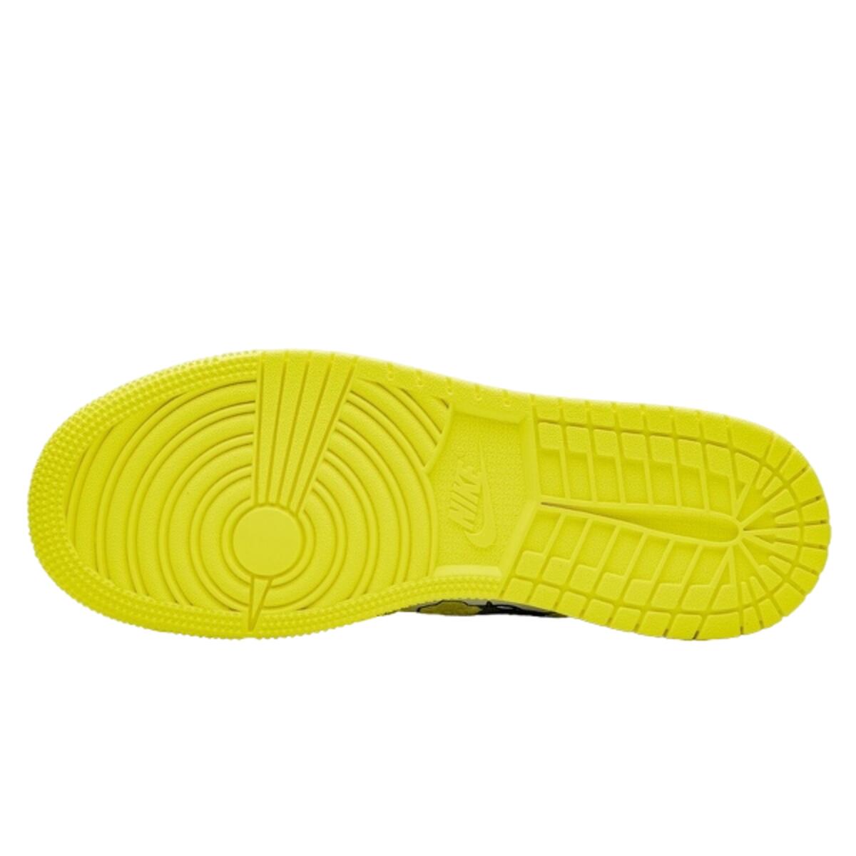 Chaussures  1 Mid Dynamic Yellow Floral 4/4