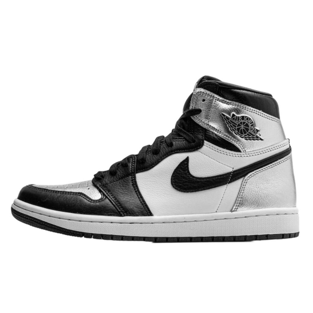 Shoes  1 Retro High Silver Toe