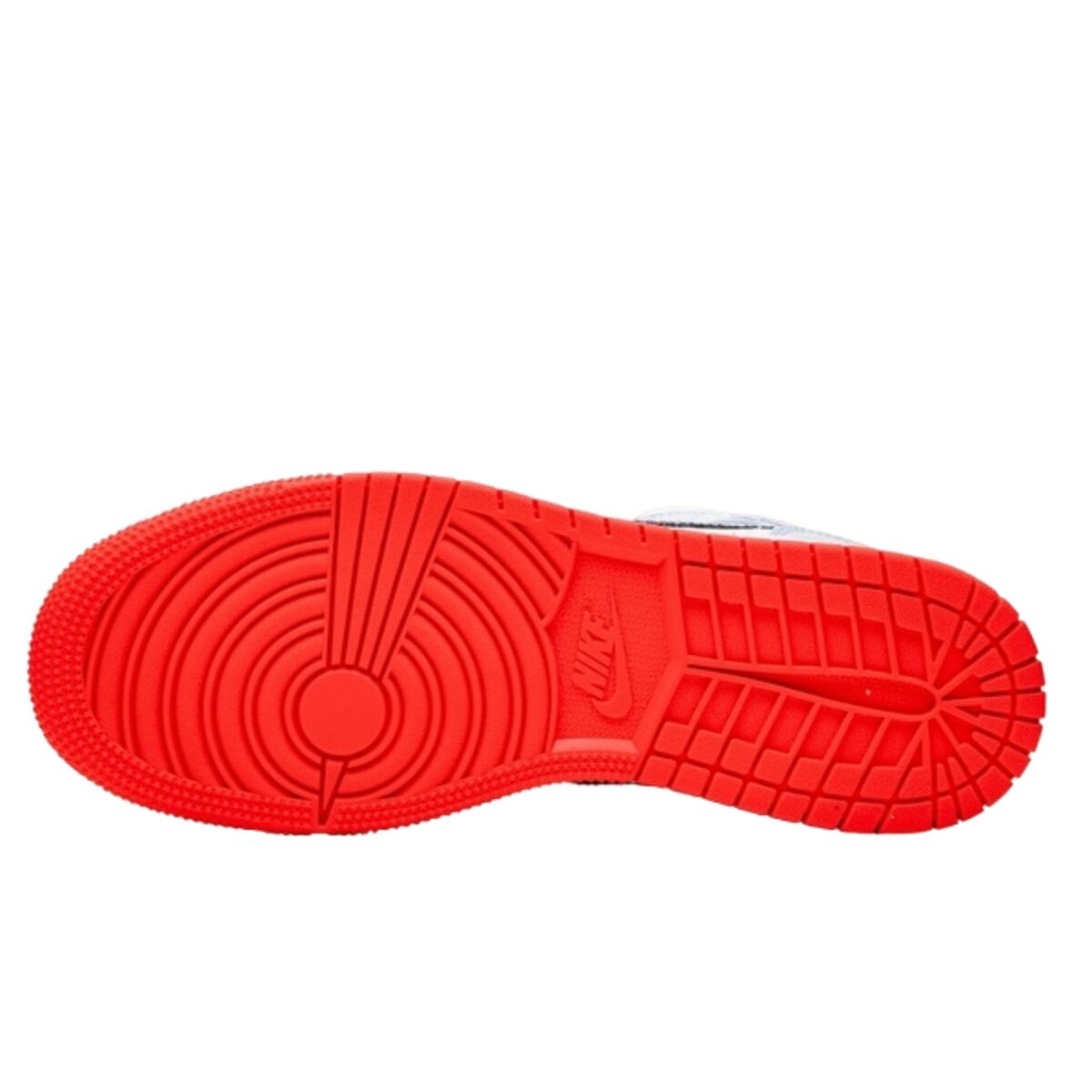 Tenis  1 Mid Half Blue Polka Dot Swoosh 4/4