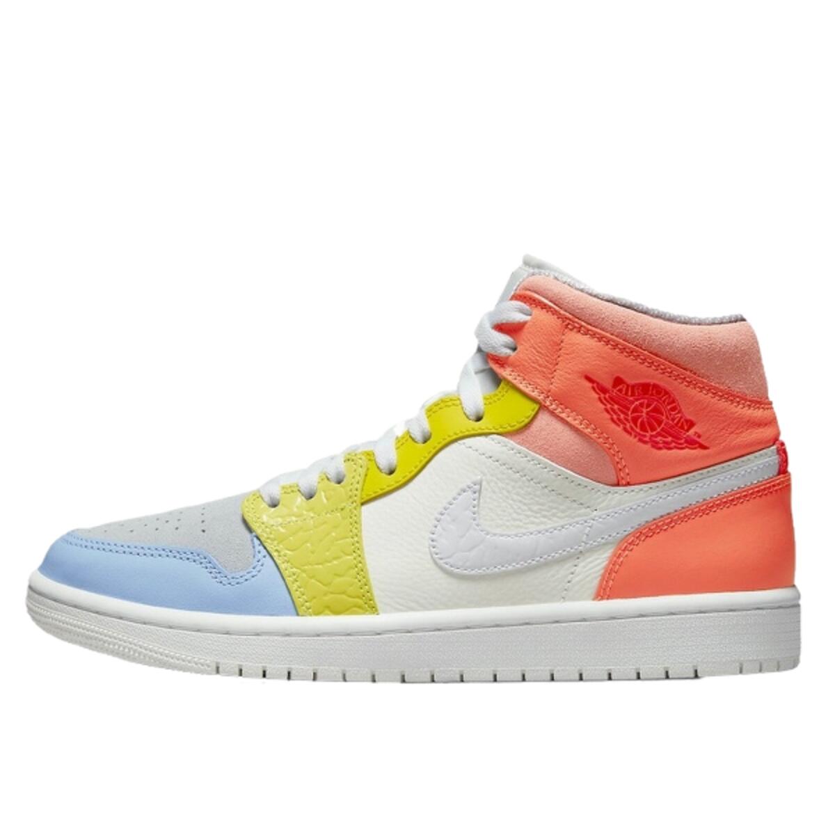 Jordan - Chaussures  1 Mid To My First Coach - Baskets - Orange - 36 Xs - Decathlon