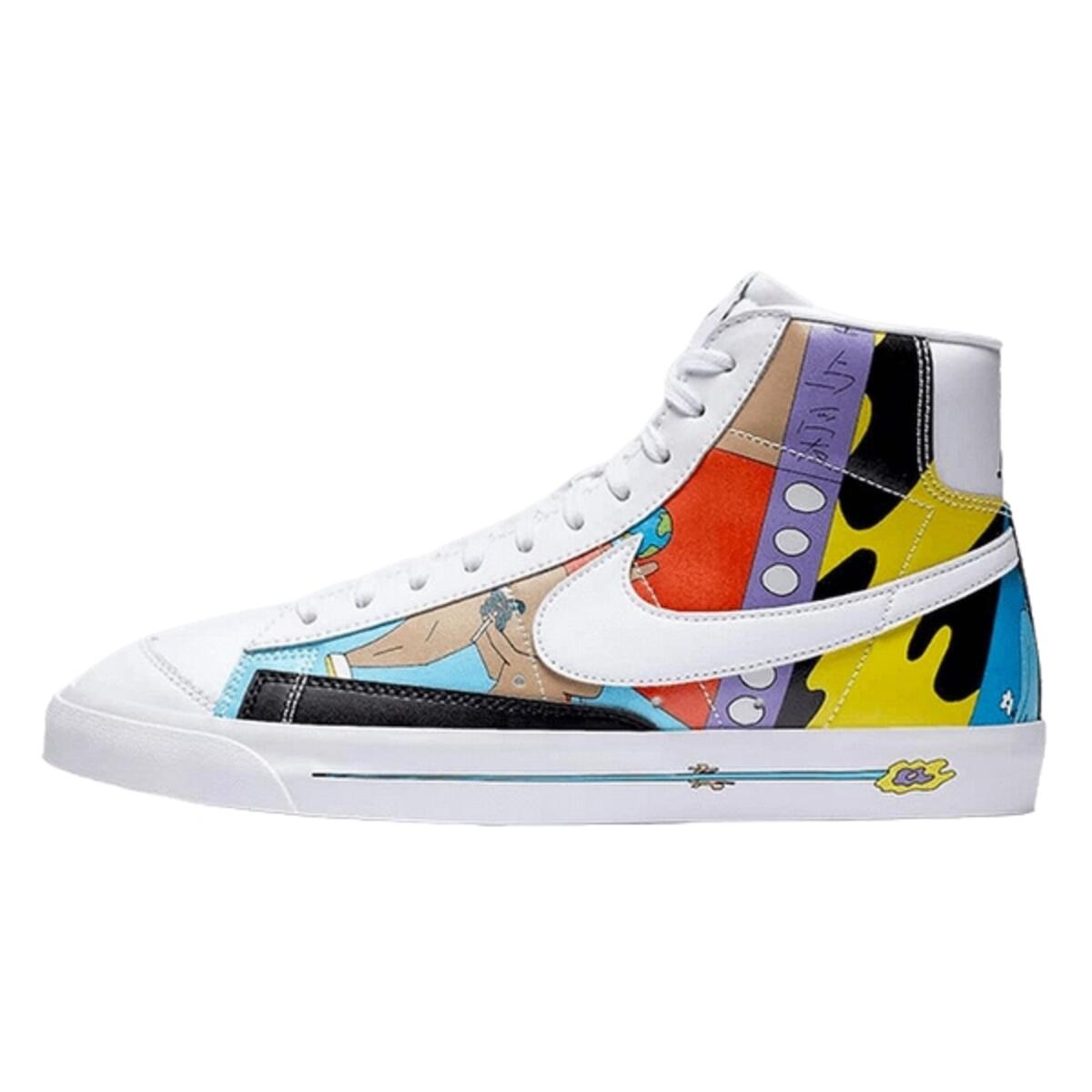 NIKE Shoes  Blazer Mid 77 Flyleather Ruohan Wang