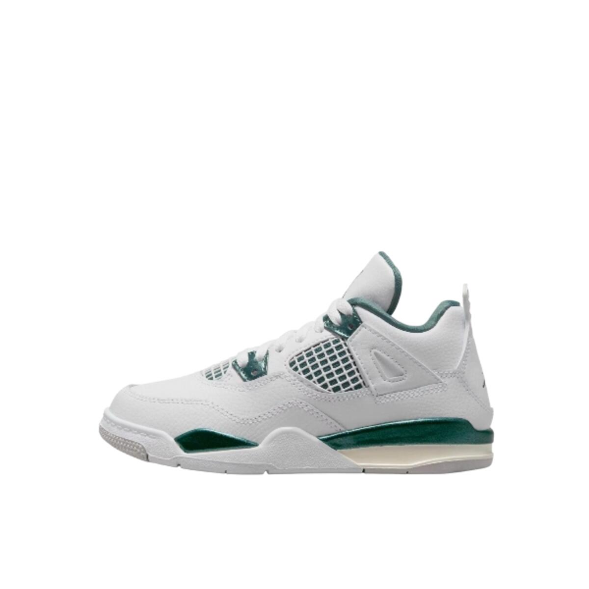 Jordan - Chaussures  4 Retro Oxidized Green Enfant Et Bébé - Baskets - Blanc - Decathlon