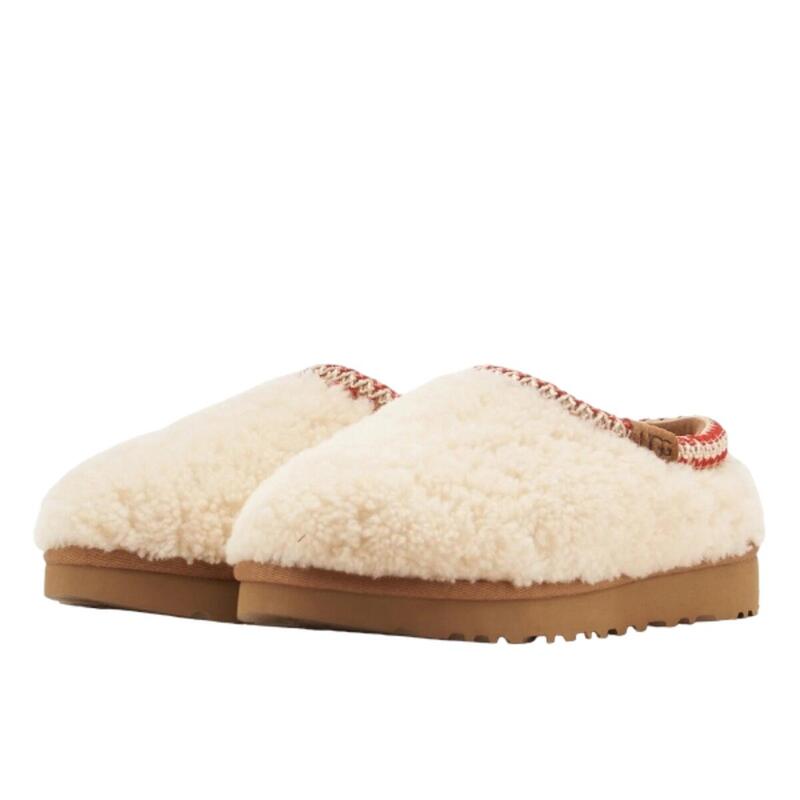 Tasman Maxi Curly Slipper Natural
