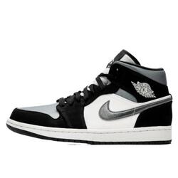 Chaussures 1 Mid Satin Grey Toe