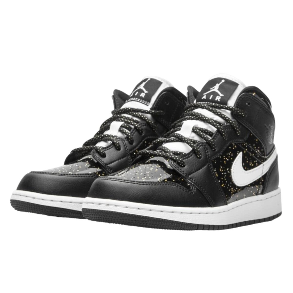 Chaussures  1 Mid Black Speckle 2/2