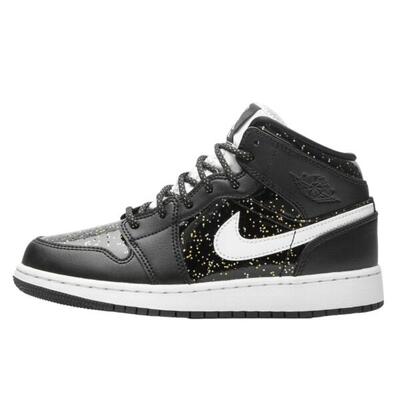 Zapatillas 1 Mid Black Speckle