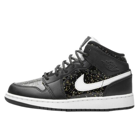 Zapatillas 1 Mid Black Speckle