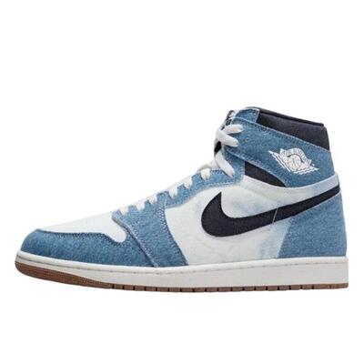 Scarpe 1 High OG Denim Obsidian