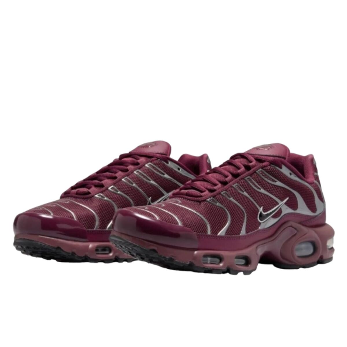 Chaussures  Air Max Plus SE Night Maroon Metallic Silver 2/3