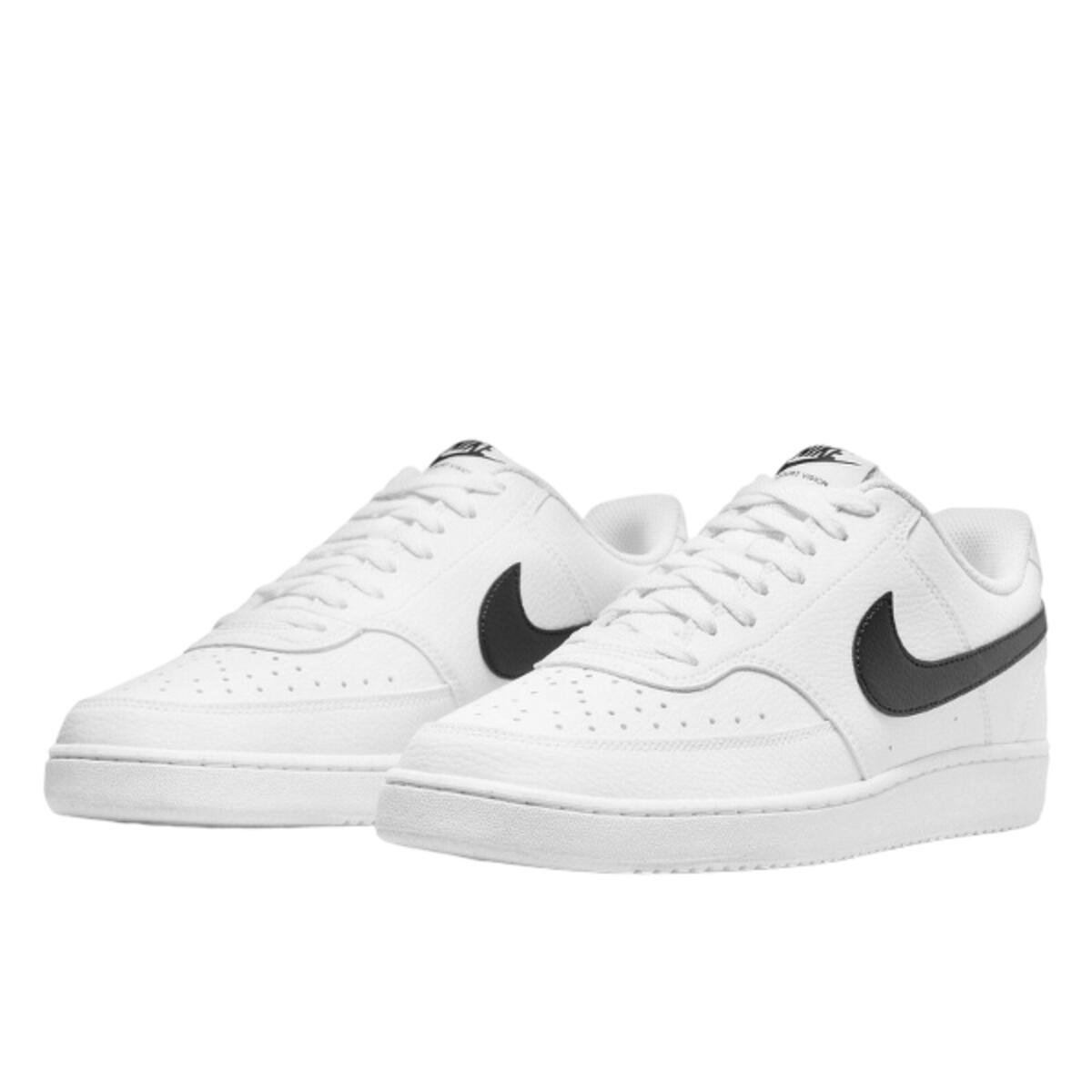 Chaussures  Court Vision Low Next Nature White Black 2/3