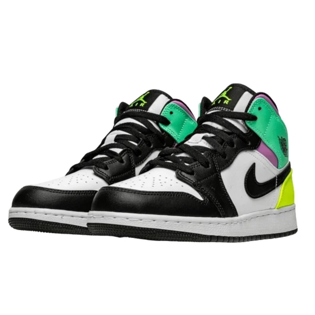 Chaussures  1 Mid Pastel Black Toe 2/2