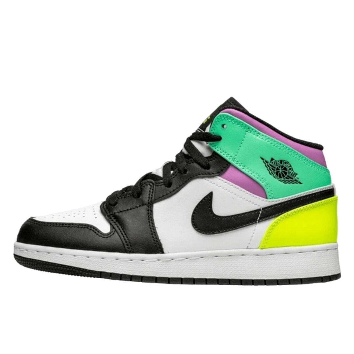 JORDAN Shoes  1 Mid Pastel Black Toe