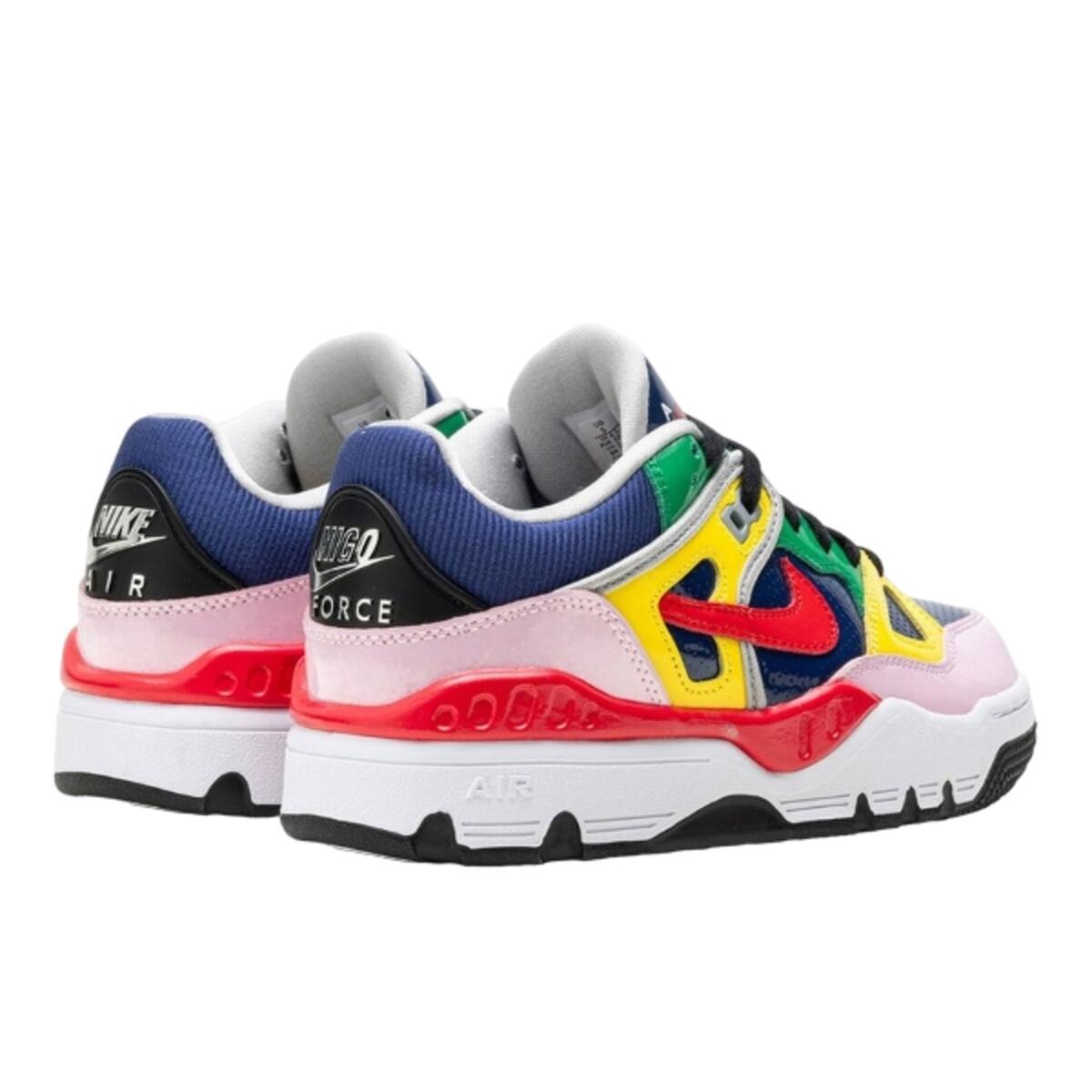 Chaussures  Air Force 3 Low SP Nigo Blue Void 3/4