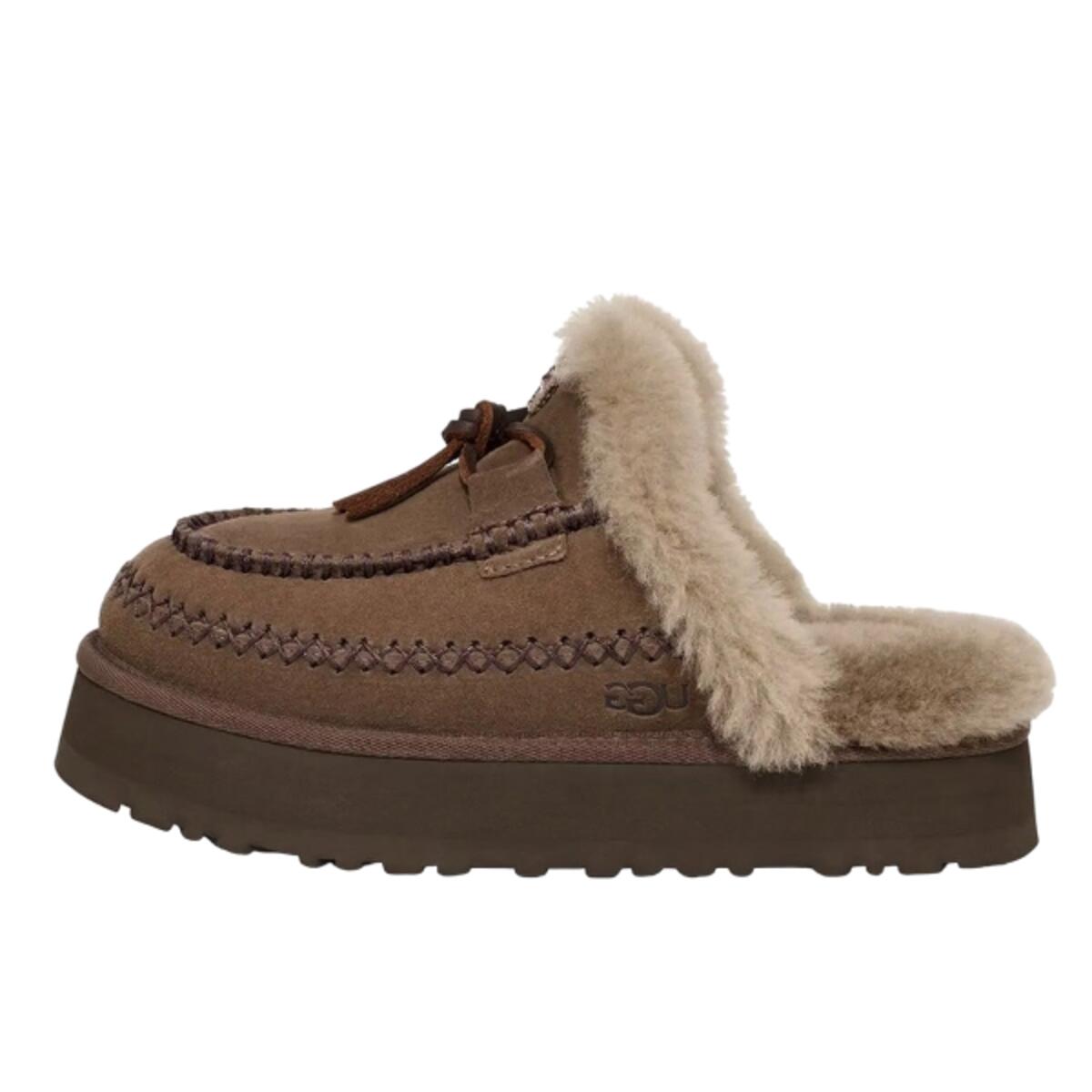 Ugg - Chaussures  Disquette Alpine Slipper Hickory - Chaussons - Marron - 38 - Decathlon