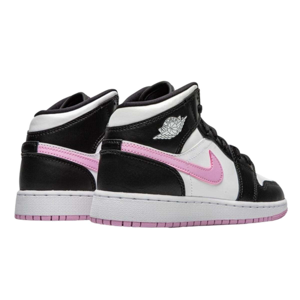 Schoenen  1 Mid White Black Light Arctic Pink 3/3