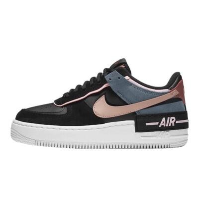 Zapatillas Air Force 1 Shadow Black Metallic Red Bronze