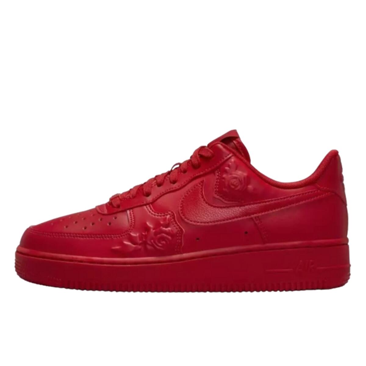 Nike - Chaussures  Air Force 1 Low '07 Red Roses - Baskets - Rouge - 36 Xs - Decathlon
