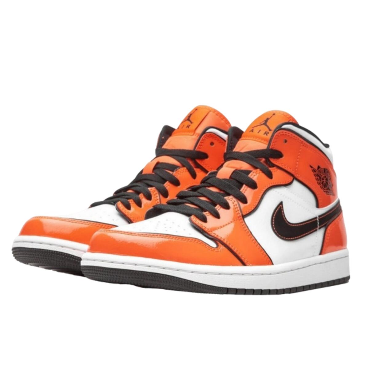 Zapatillas  1 Mid Turf Orange 2/5