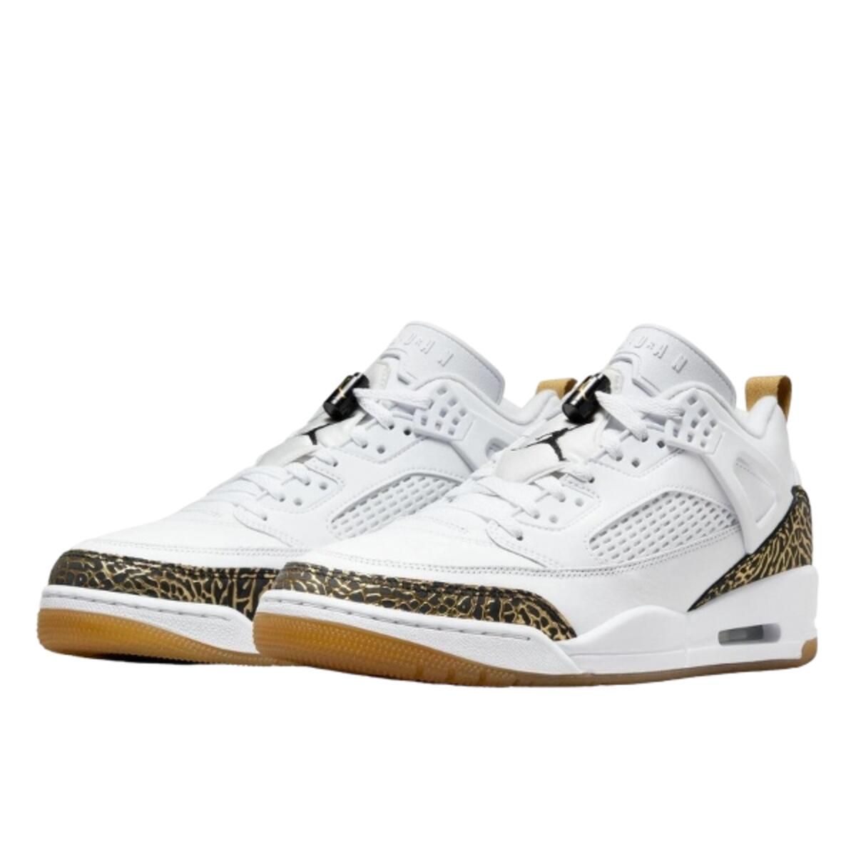 Chaussures  Spizike Low White Metallic Gold 2/2
