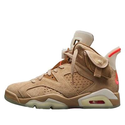 Schuhe 6 Retro Travis Scott British Khaki