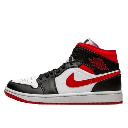Zapatillas 1 Mid Gym Red Black White