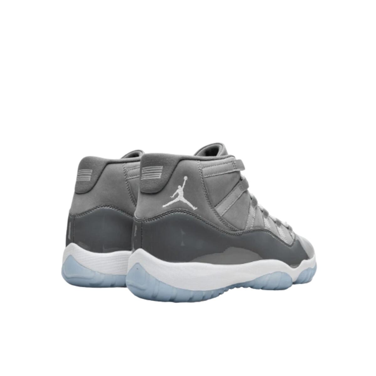 Chaussures  11 Retro Cool Grey Enfant et Bébé 3/4