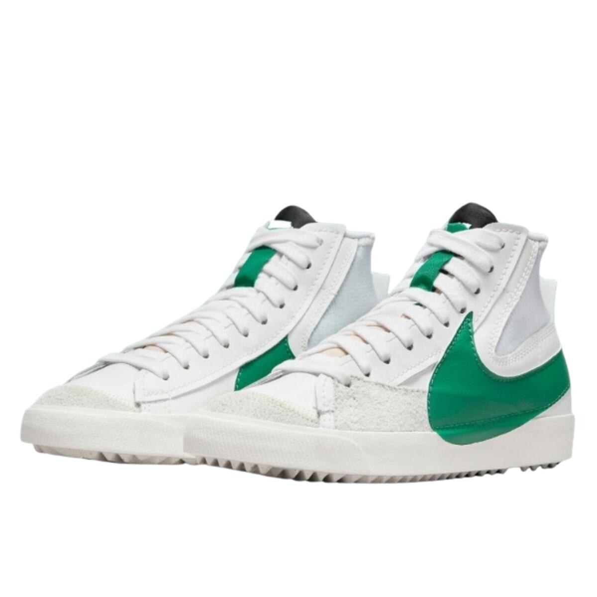 Schoenen  Blazer Mid 77 Jumbo White Green 2/3