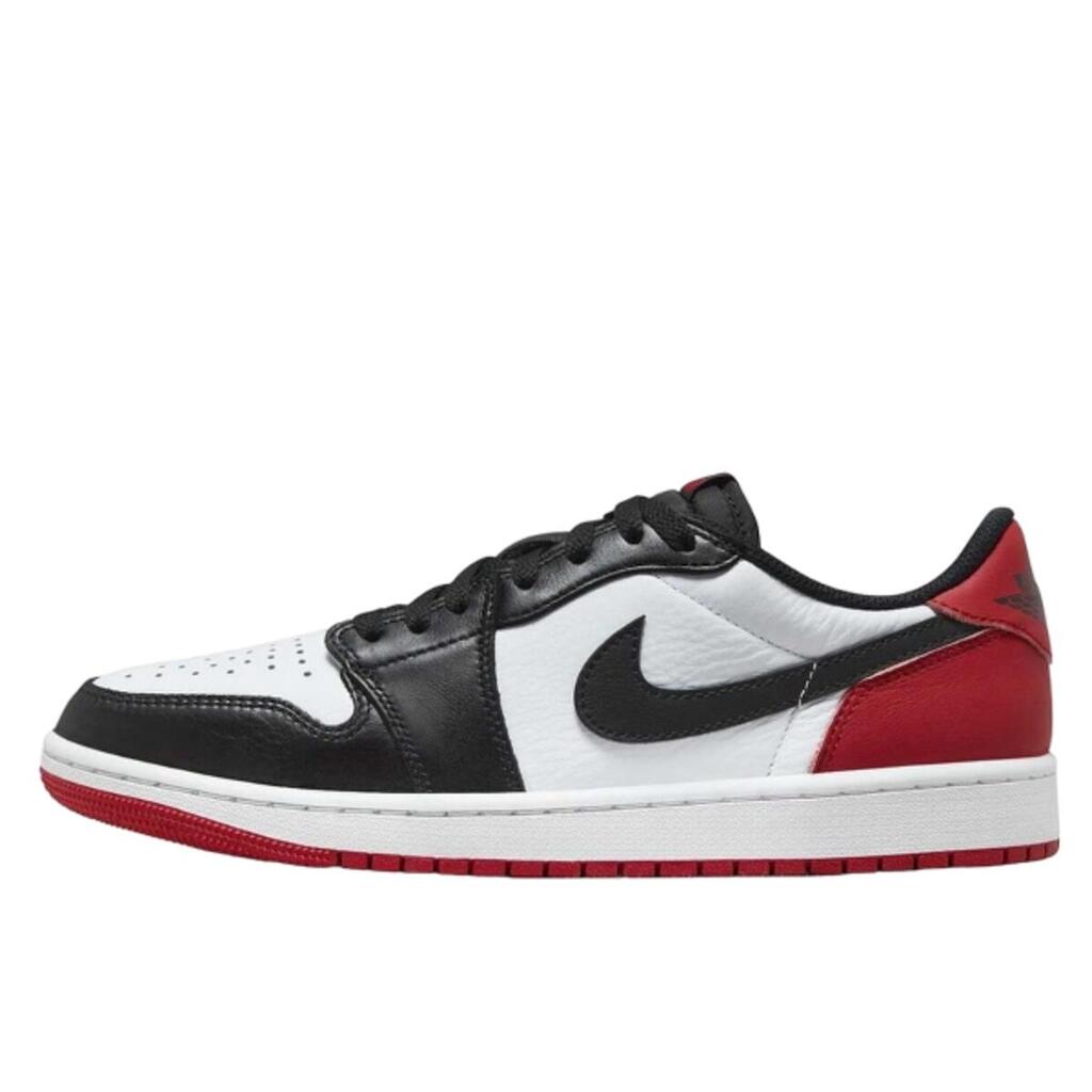 Shoes  1 Retro Low OG Black Toe (2023)