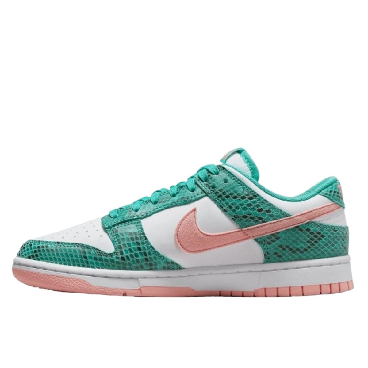 NIKE Shoes  Dunk Low Washed Teal Snakeskin