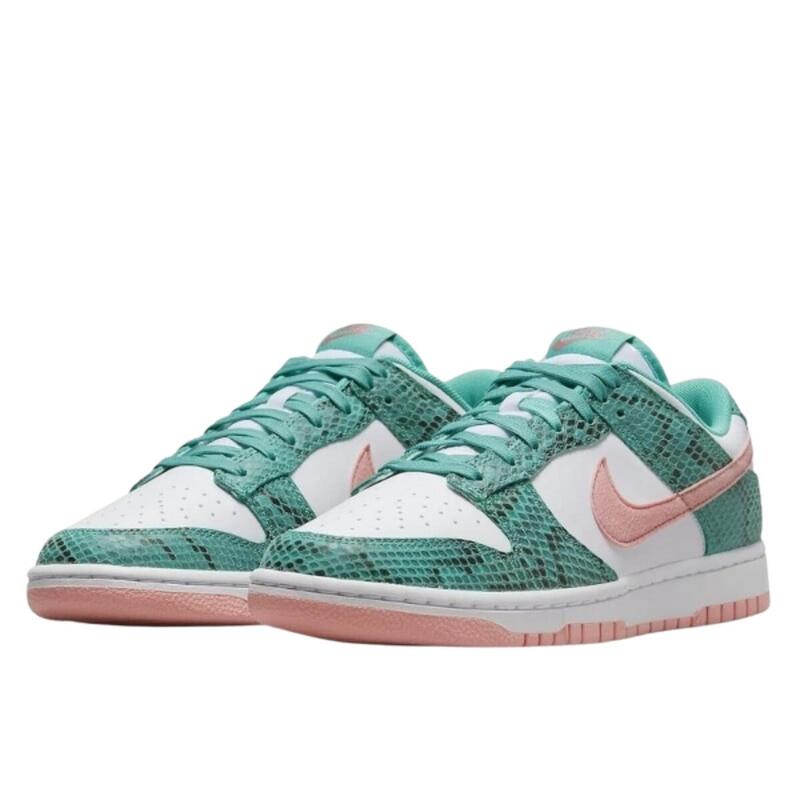 Dunk Low Washed Teal Snakeskin