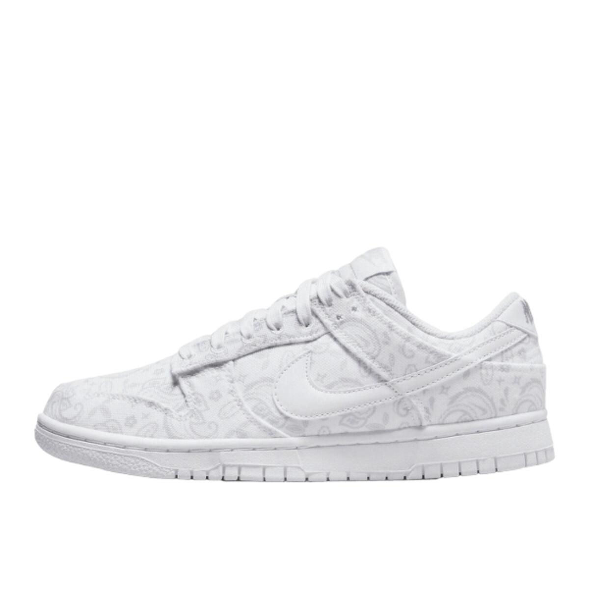 NIKE Shoes  Dunk Low White Paisley