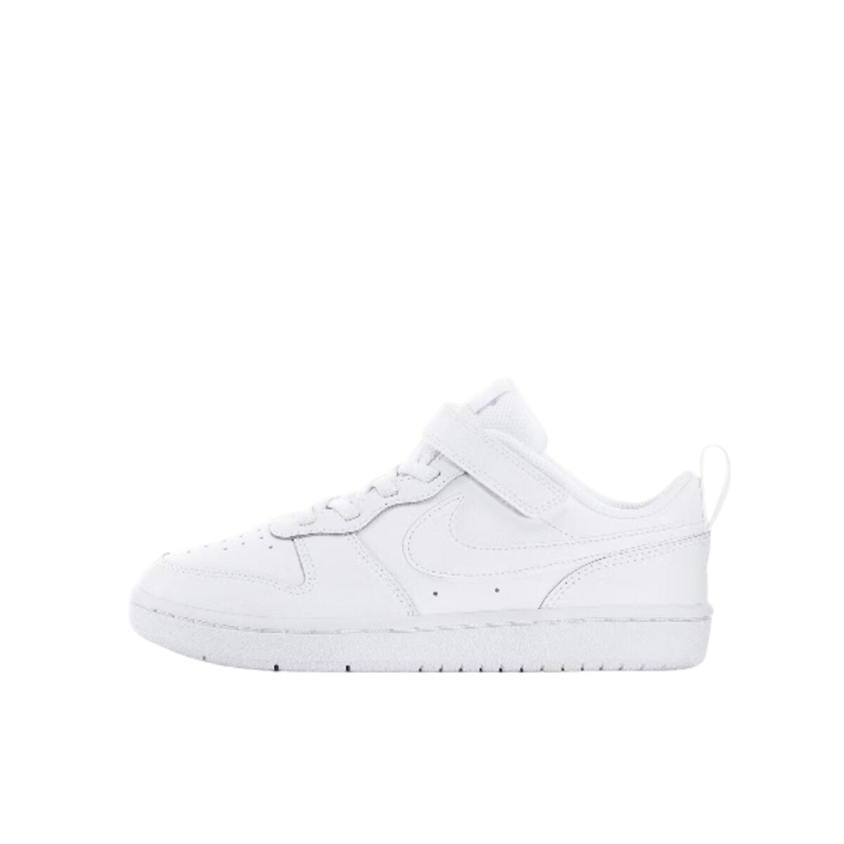 NIKE Schuhe  Court Borough Low 2 Triple White Enfant et Bébé