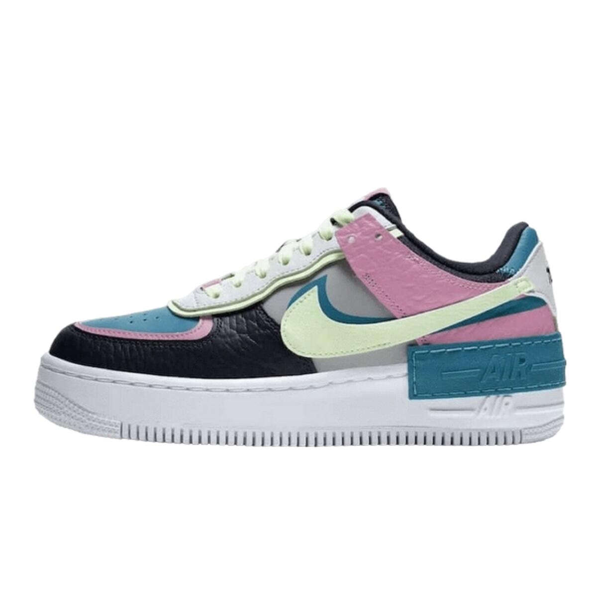 NIKE Scarpe  Air Force 1 Shadow Barely Volt Oracle Aqua