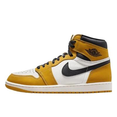 Schoenen 1 retro high og yellow ochre