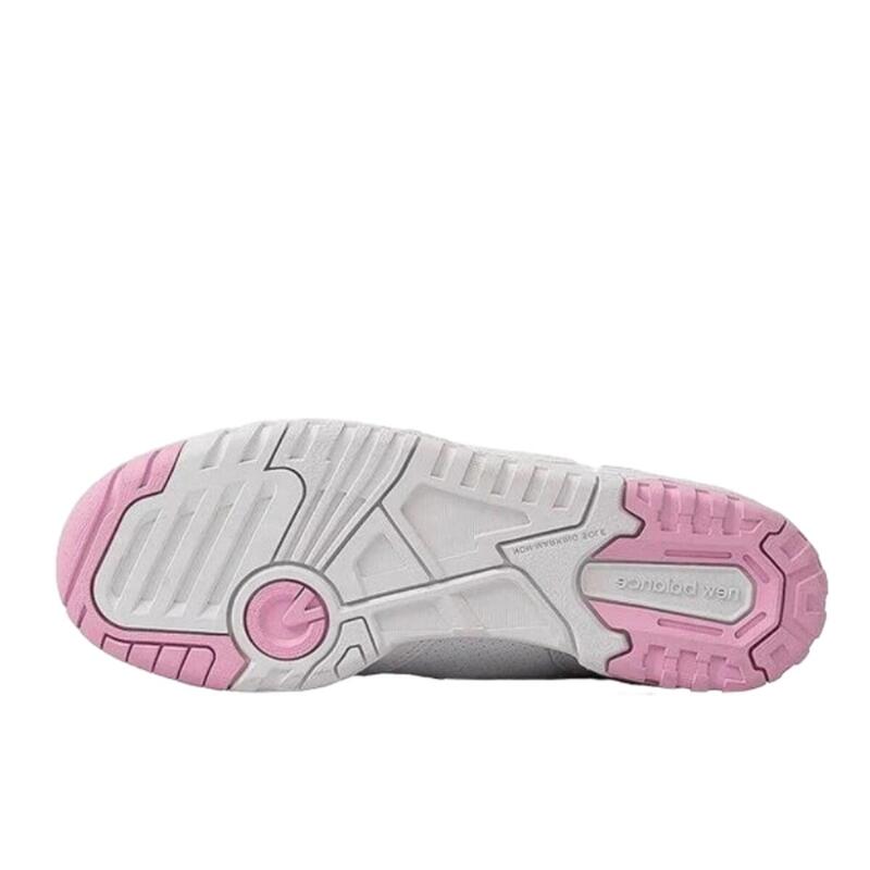 550 White Bubblegum Pink