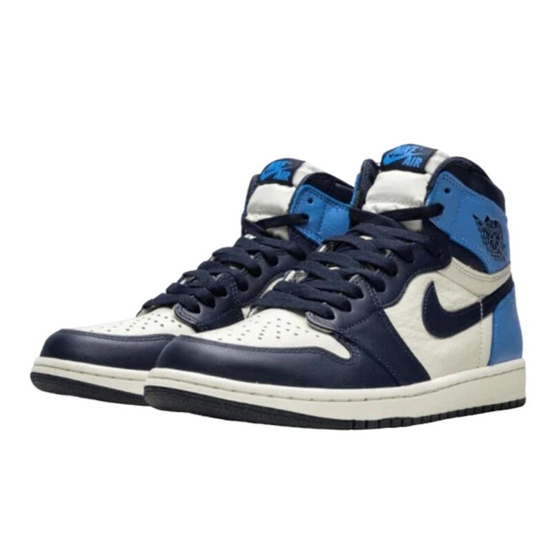 1 Retro High Obsidian Sail UNC