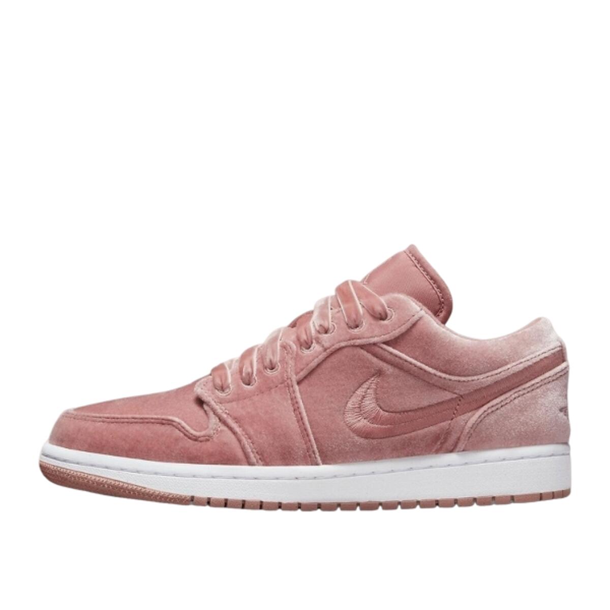 JORDAN Scarpe  1 Low SE Pink Velvet