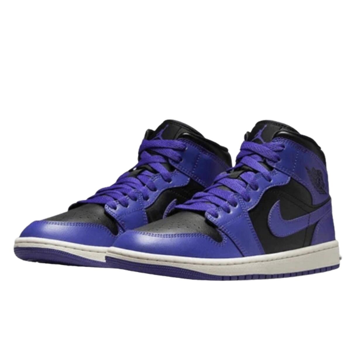 Chaussures  1 Mid Purple Black 2/3