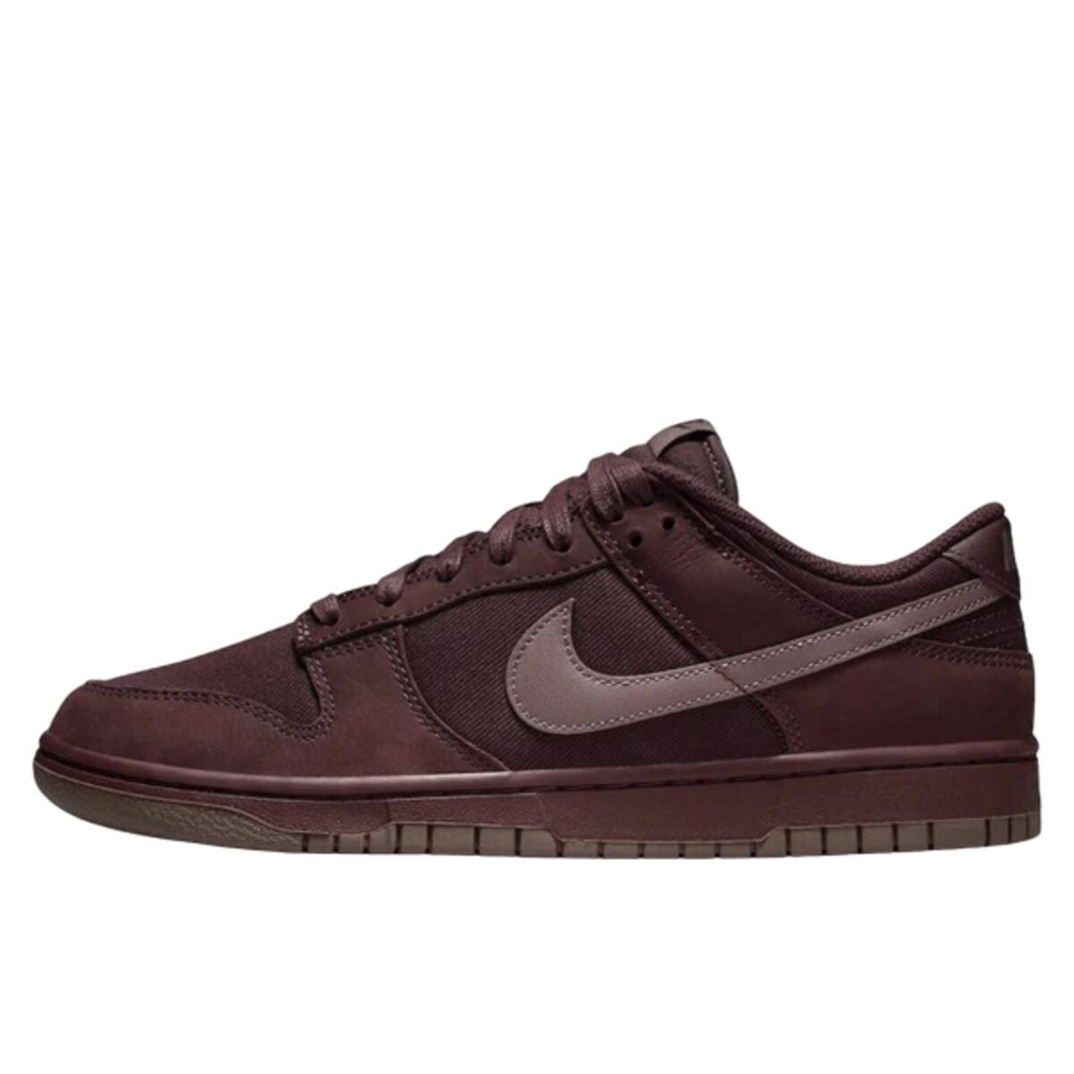 Nike - Chaussures Dunk Low Premium Burgundy Crush - Baskets - Marron - 49,5 - Decathlon
