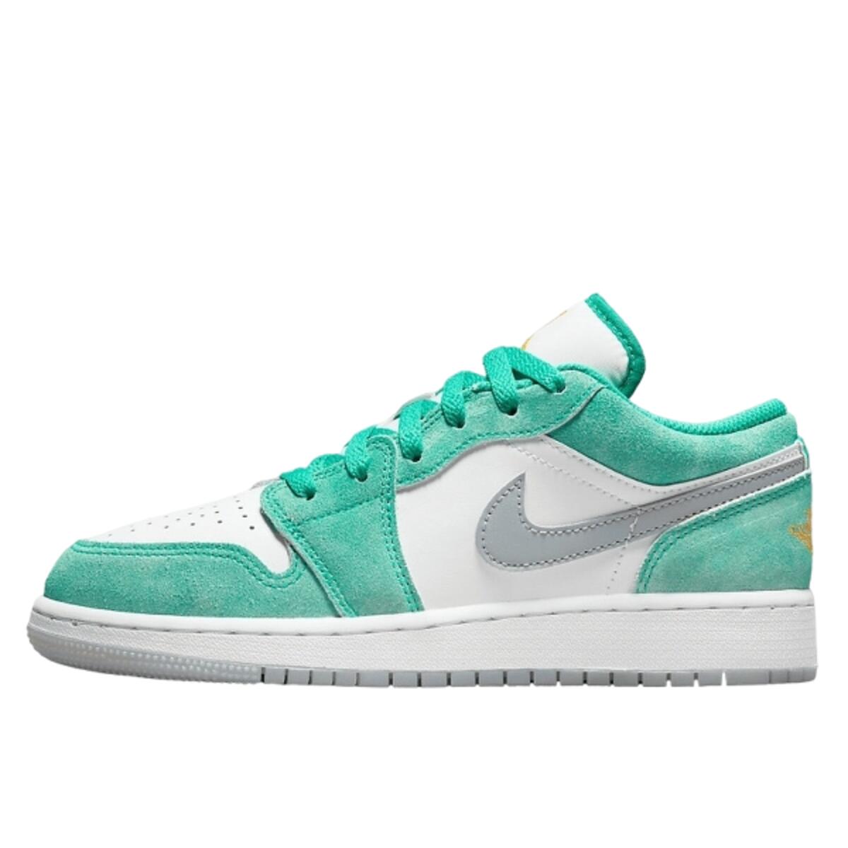 Jordan - Chaussures  1 Low Se New Emerald Grey - Baskets - Blanc - 37,5 - Decathlon