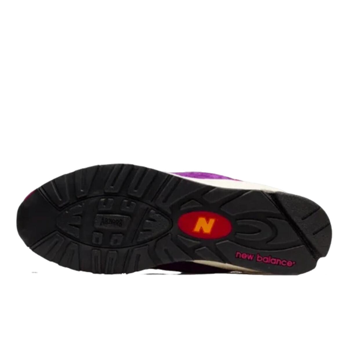 Schoenen  990 v2 Made in USA Teddy Santis Purple Yellow 3/3