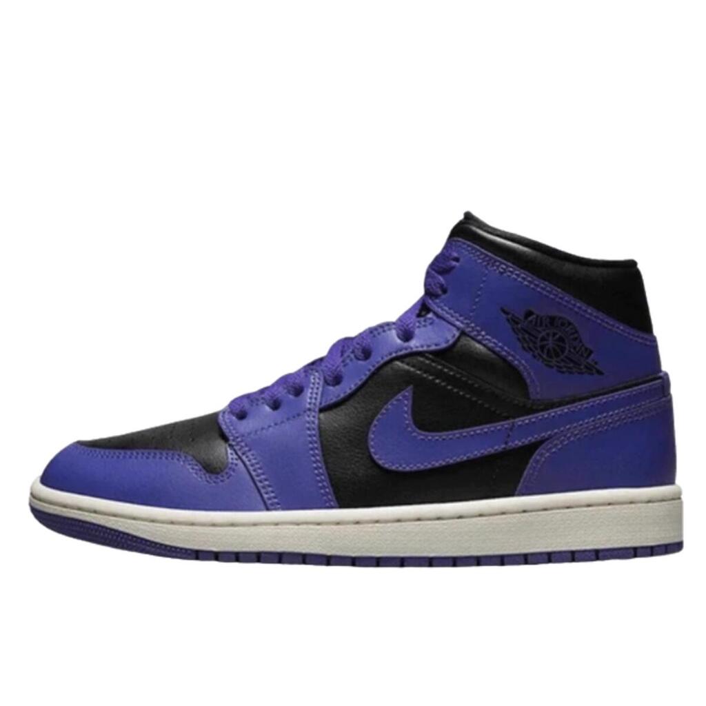 Shoes  1 Mid Purple Black