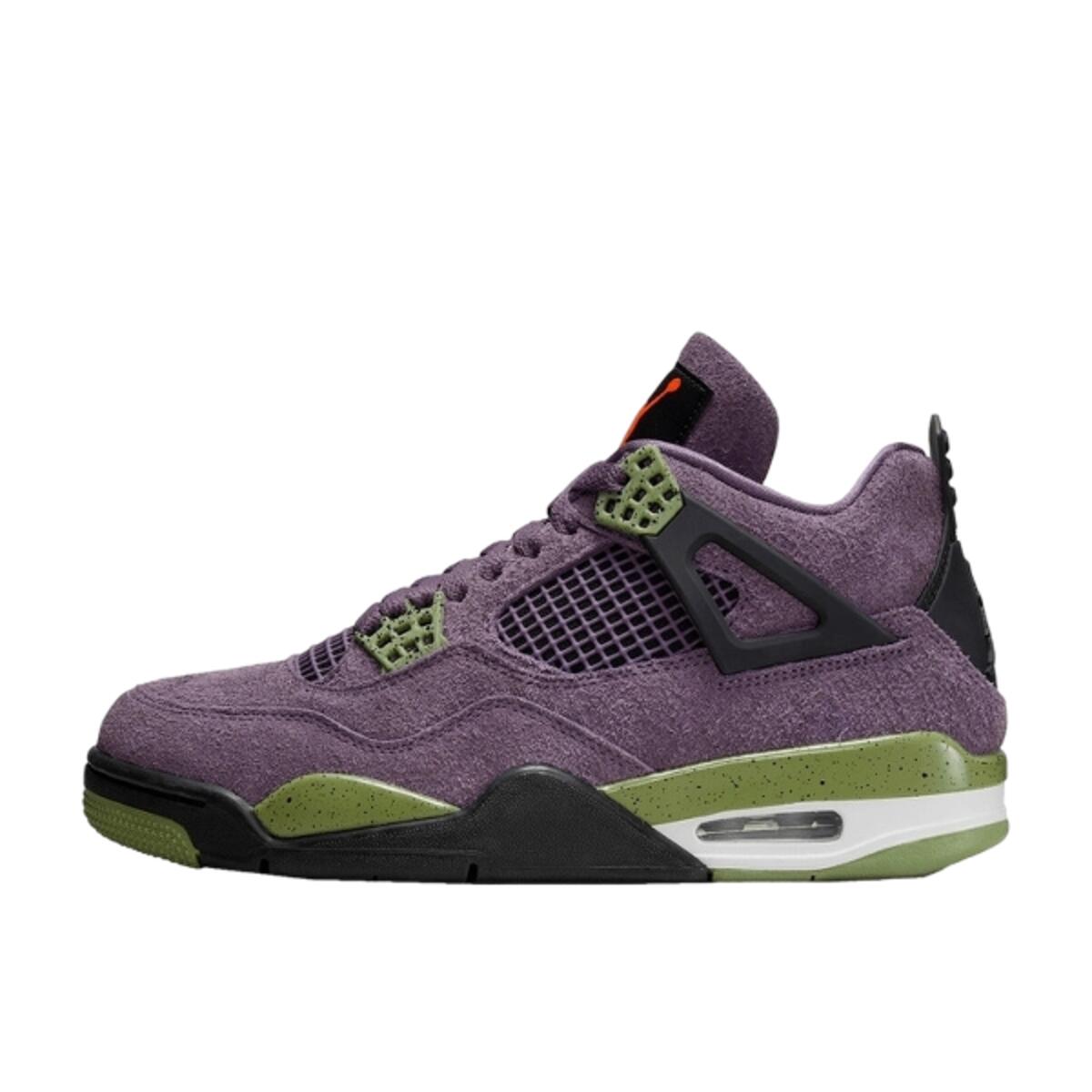 Jordan - Chaussures  4 Canyon Purple - Baskets - Vert - 43 - Decathlon