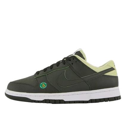 Zielone Sneakersy Nike Dunk Low Lx Damskie