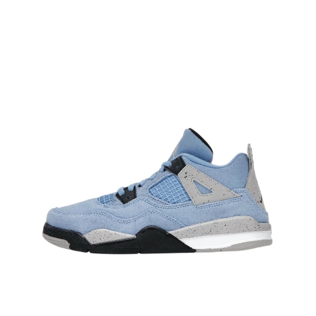JORDAN Schuhe  4 Retro University Blue Enfant Et Bébé