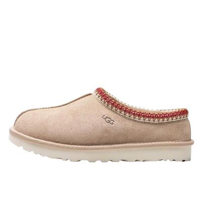 Schoenen tasman slipper sand dark cherry