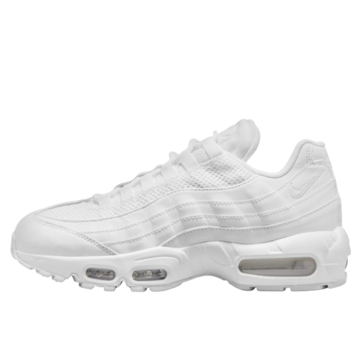 Nike - Chaussures  Air Max 95 Next Nature White - Baskets - Blanc|gris - 36 Xs - Decathlon