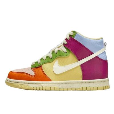 Schoenen dunk high next nature multi-color