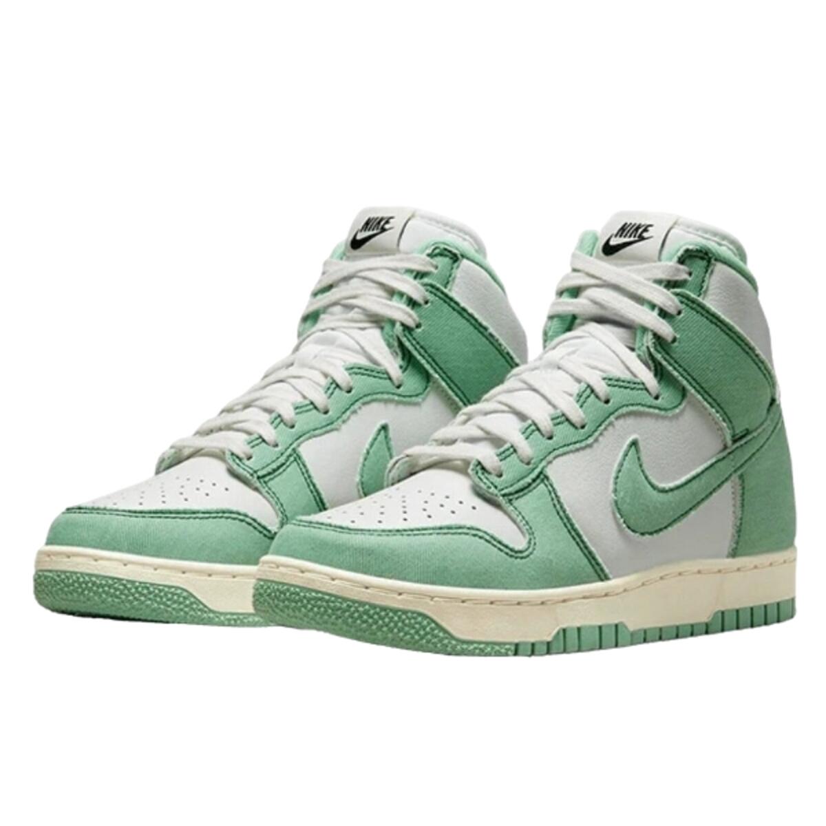 Chaussures  Dunk High 1985 Enamel Green Denim 2/3